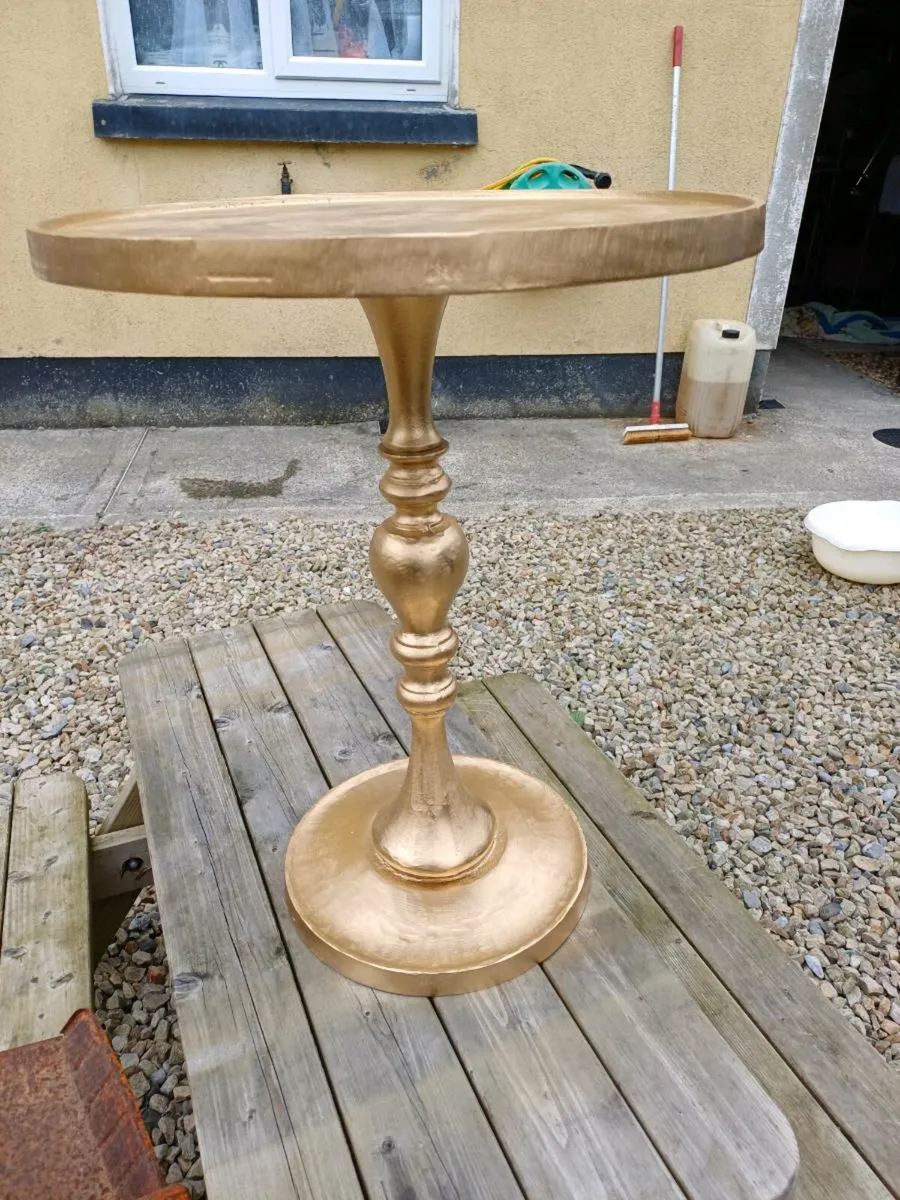 Vintage Outdoor Table - Image 4