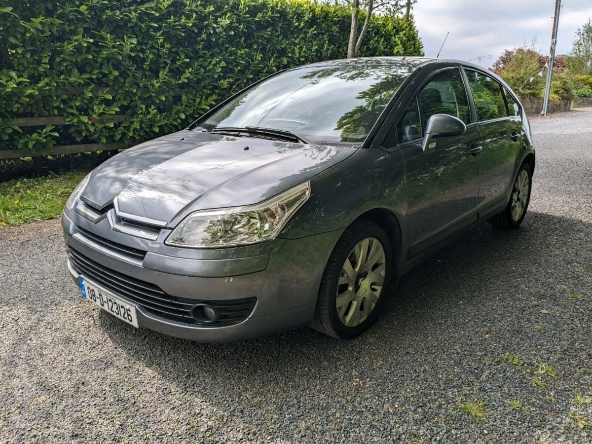 72k Miles NCT 04/26 Citroen C4 1.6 HDI Cachet 2008 - Image 1