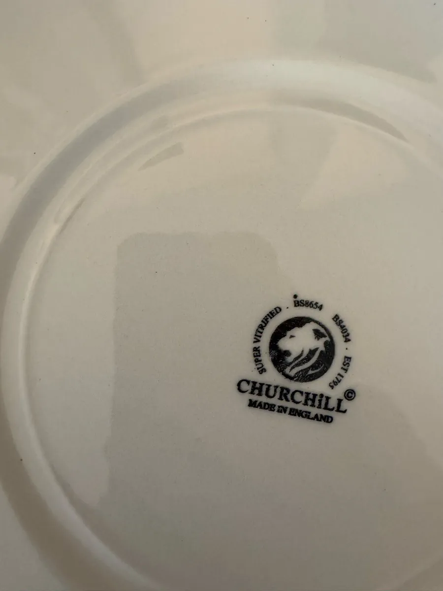 Churchill Isla blue plate - Image 2
