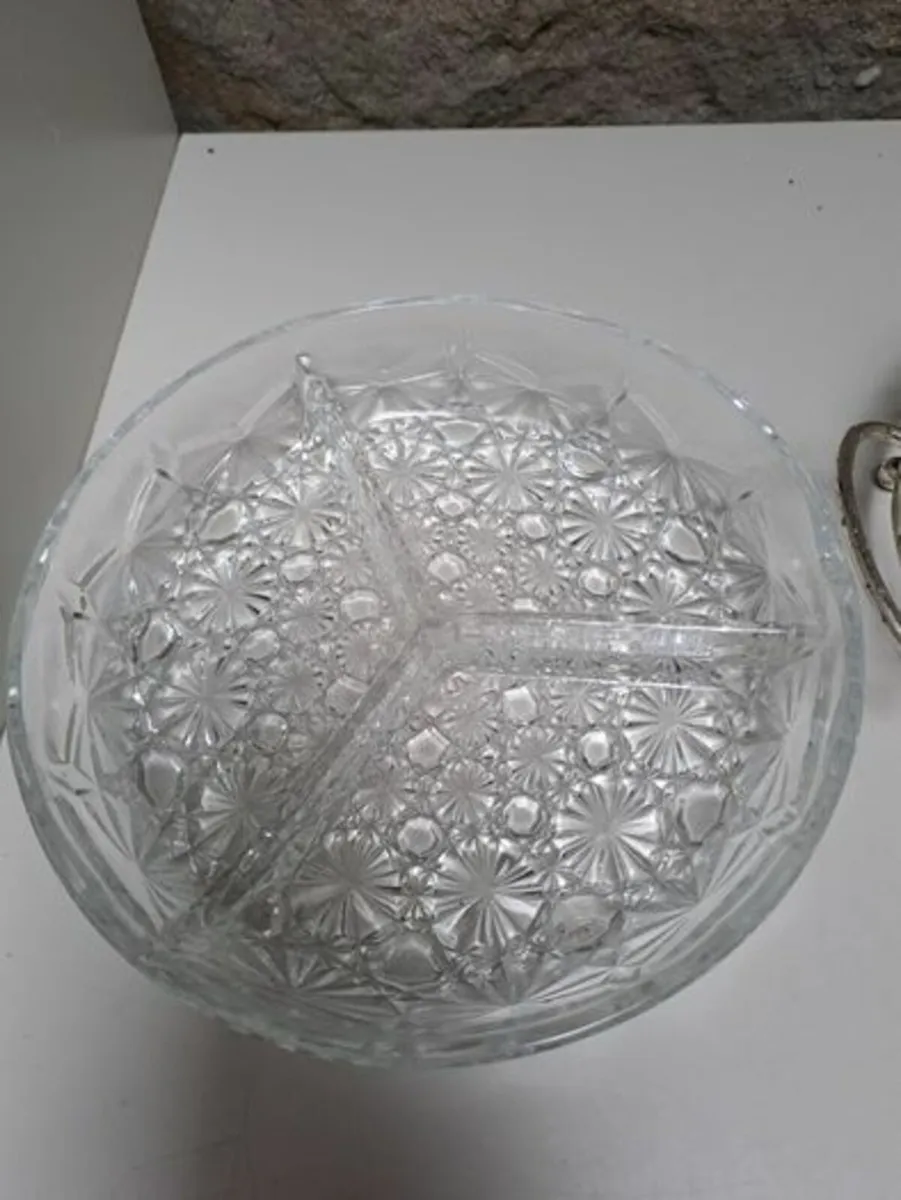 Vintage daisy and button serving dish - Image 3