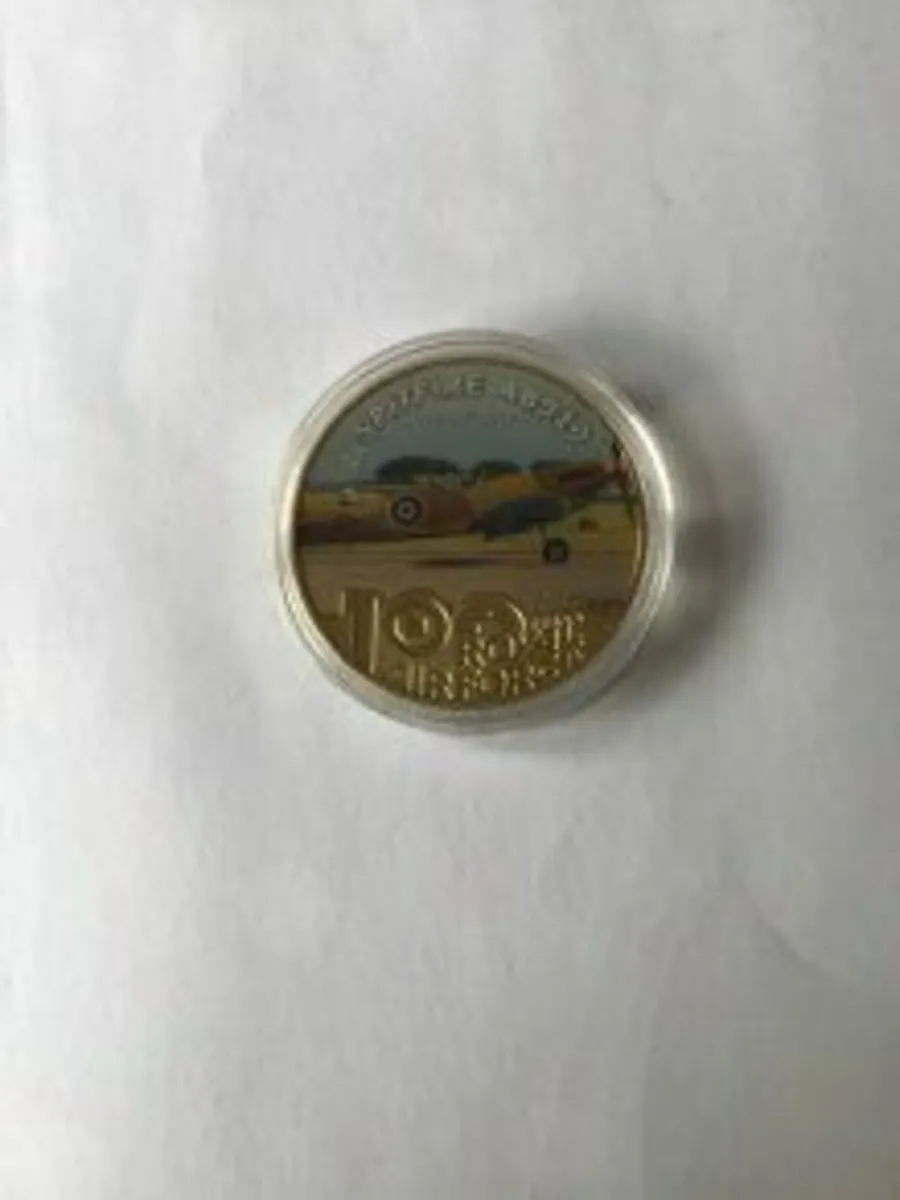 Royal Air Force coin - Spitfire
