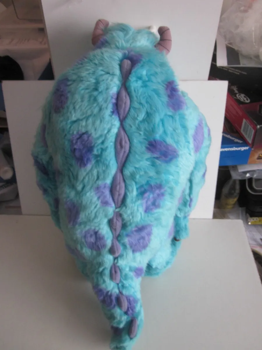 Disney Store Pixar Sulley Soft Toy Plush Monsters - Image 2