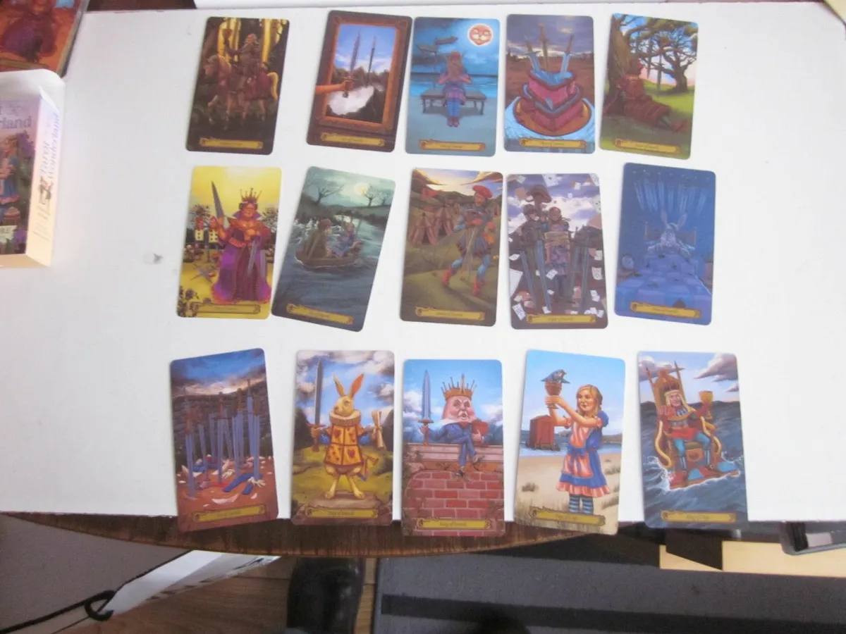 Tarot Cards In Wonderland by Barbara Moore - Image 4