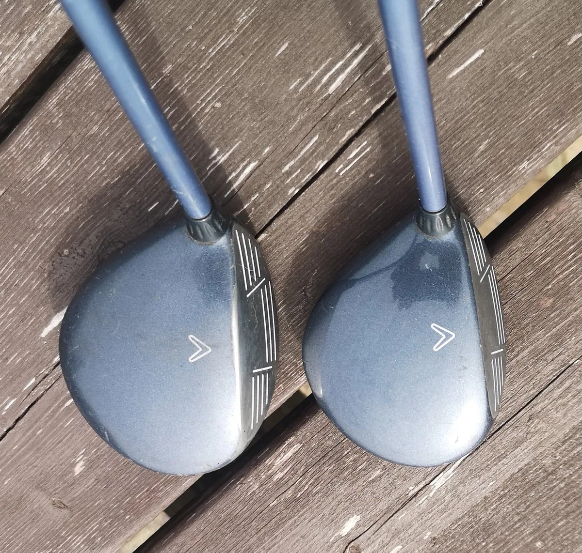 Ladies Callaway Big Bertha Steelhead iii 3&5 wood - Image 2