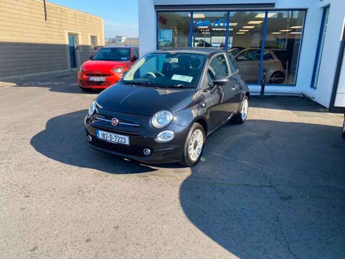 Fiat 500 1.2 POP Star  Black - Image 1