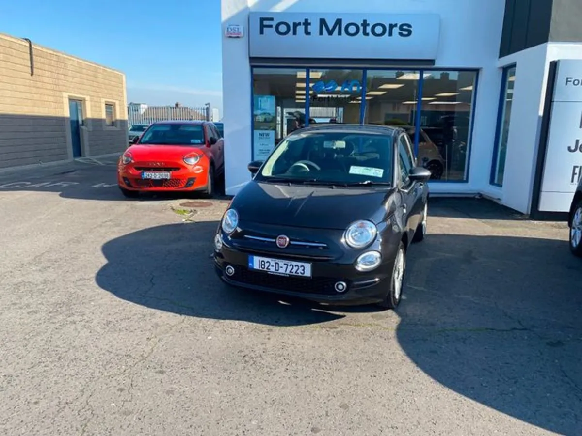 Fiat 500 1.2 POP Star  Black - Image 3