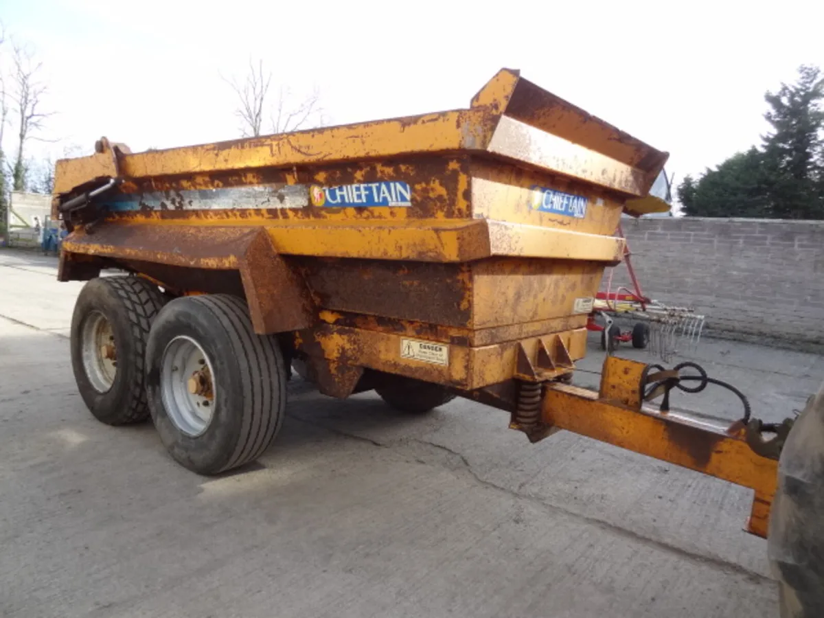 Chieftain Tipping Dump Trailer - Image 4