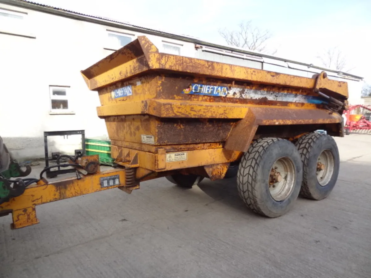Chieftain Tipping Dump Trailer - Image 1