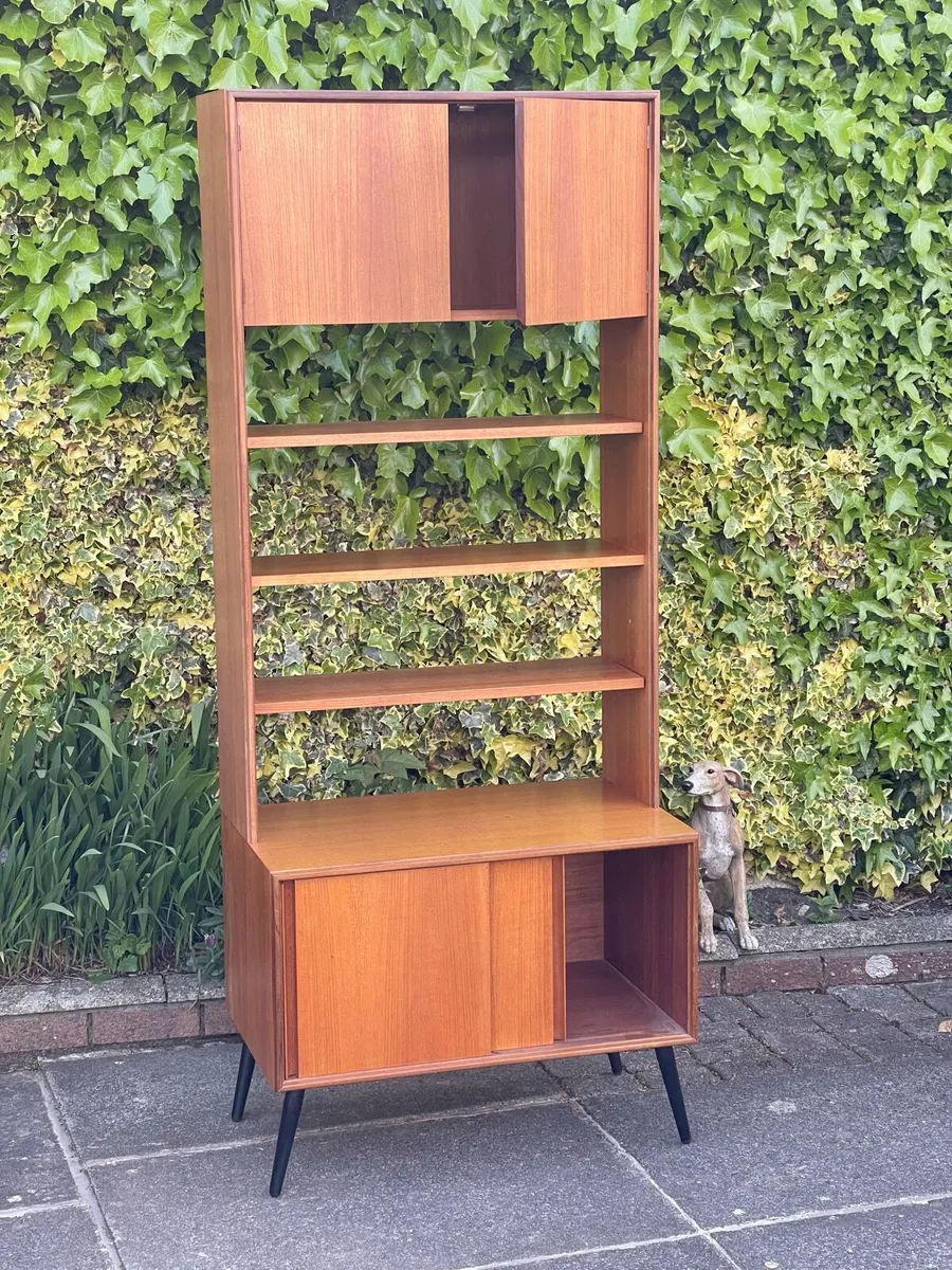 Mid century G plan book & display