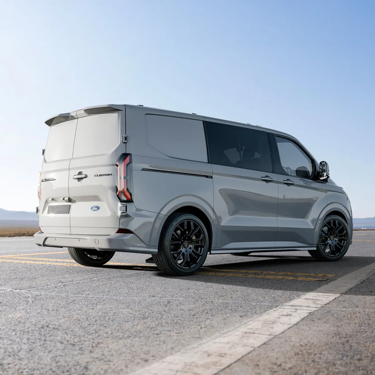 New ford transit custom  6 stud alloy wheels - Image 2