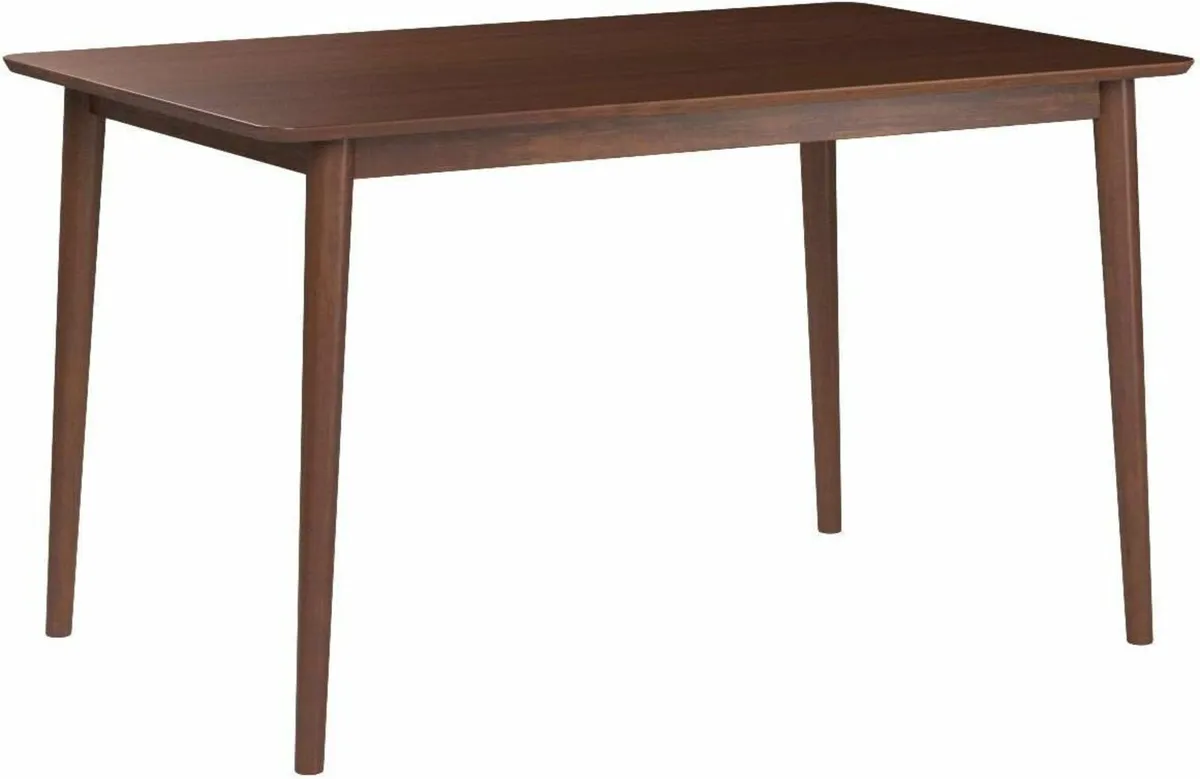 120x75x74cm Wooden Dining Table Kitchen Espresso - Image 3