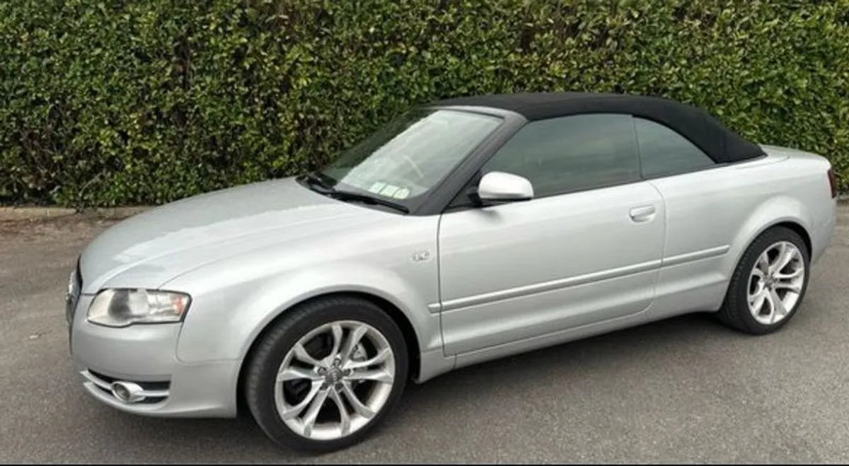 2006 Audi A4 Cabrio soft top - Image 3