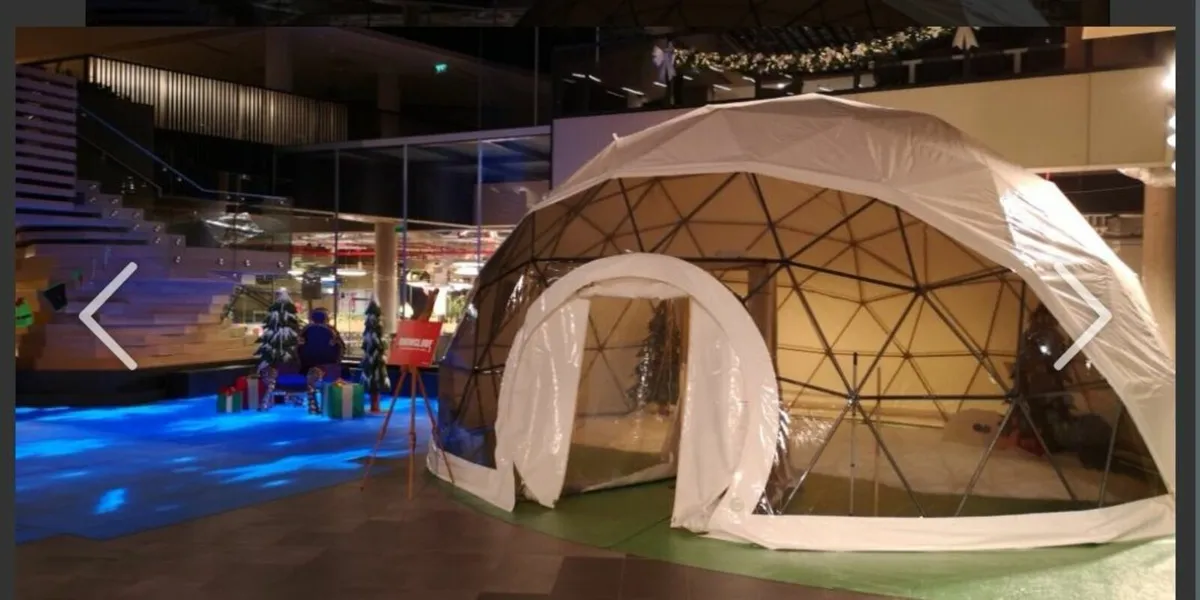 Deluxe 8m(26ft) Durable Portable Dome Glamping Igl - Image 4