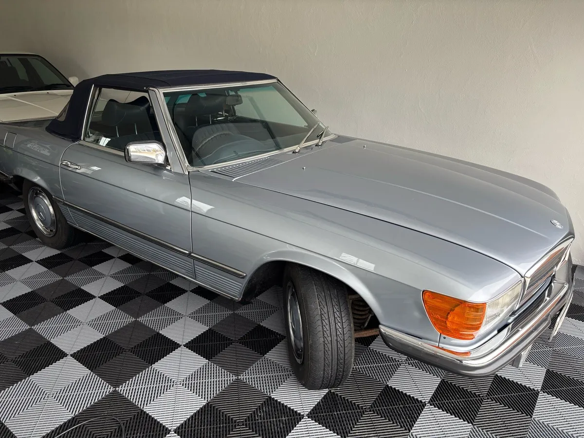 Mercedes 350 SL convertible, Auto, Power steering - Image 4