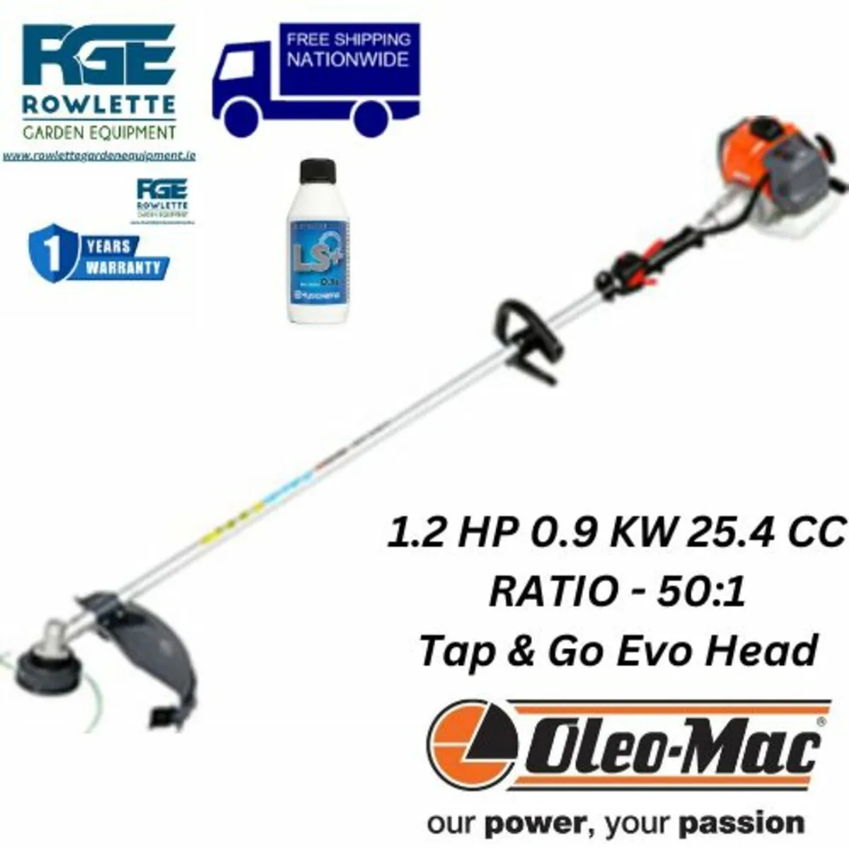 Oleo Mac Brushcutter BCH 250 S - Image 1