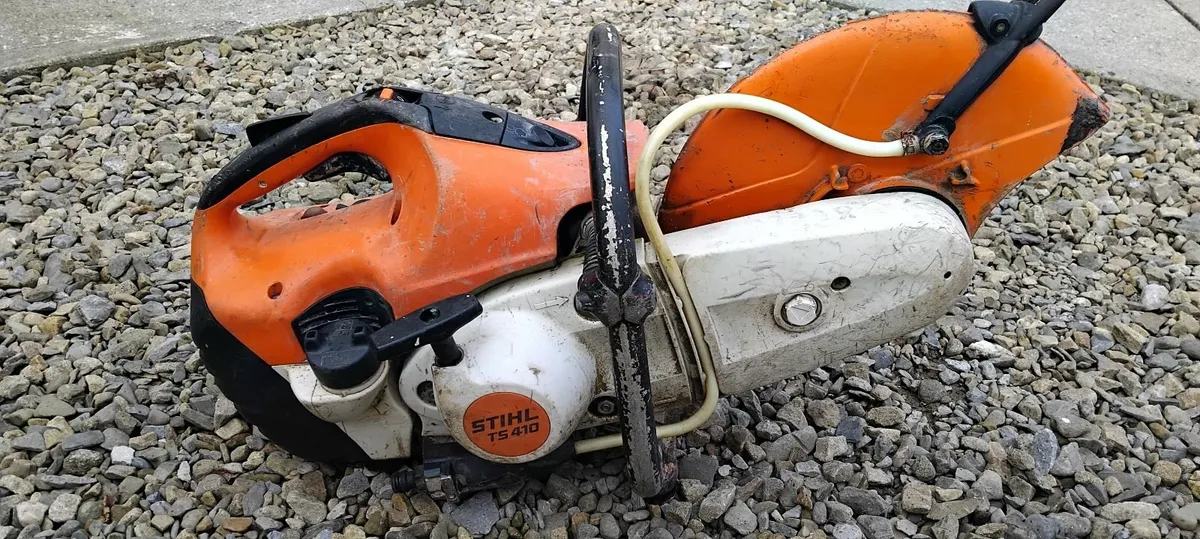 Stihl TS410 Consaw "FOR HIRE" - Image 1