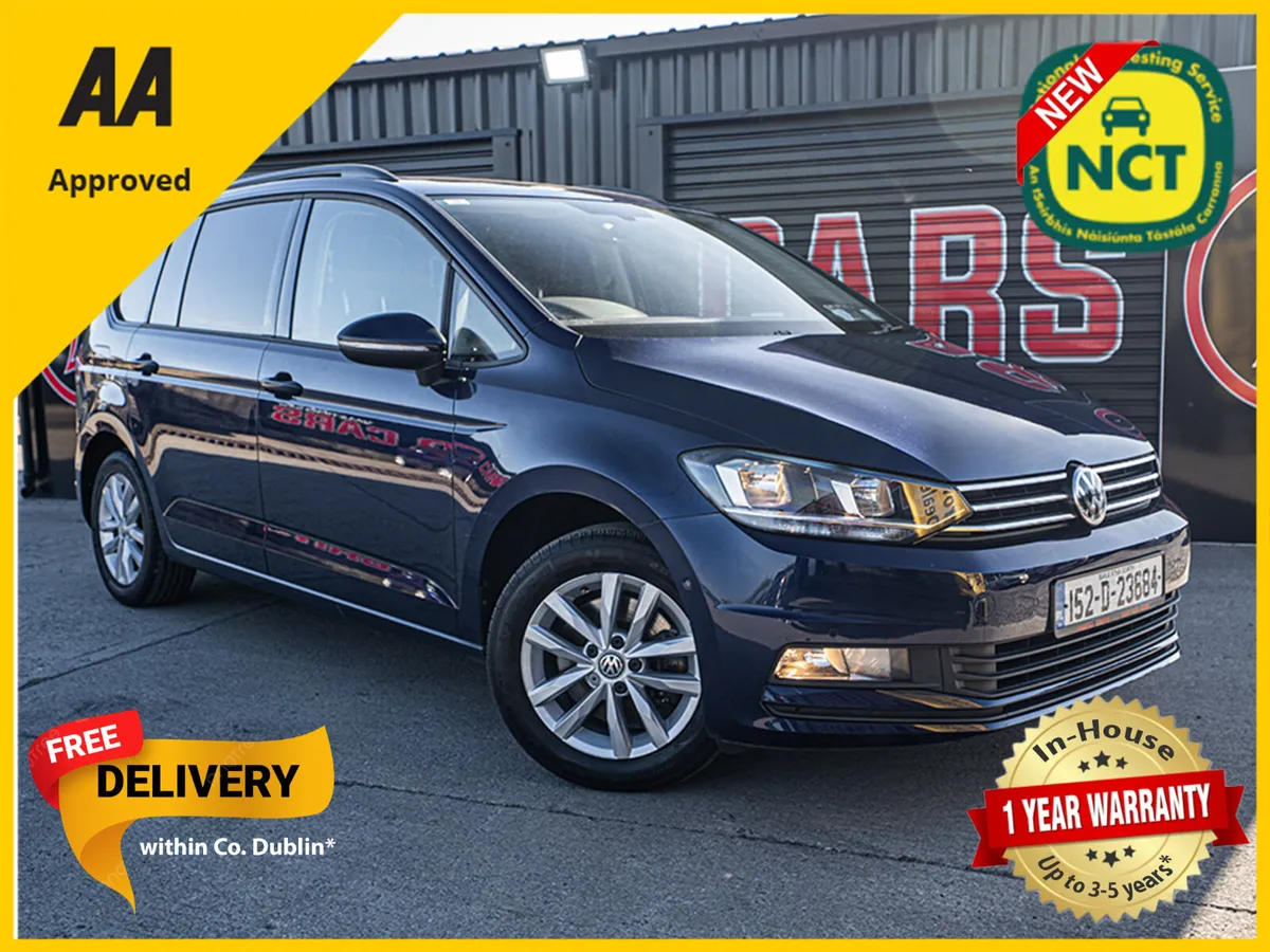152 Touran 1.6dti CL 7 seats/FSH/1yr warranty - Image 1