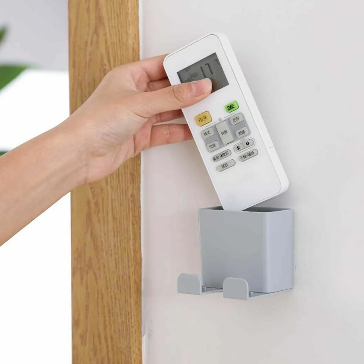 2x Wall Hanging Remote Controller Mobile Phone Bra - Image 2