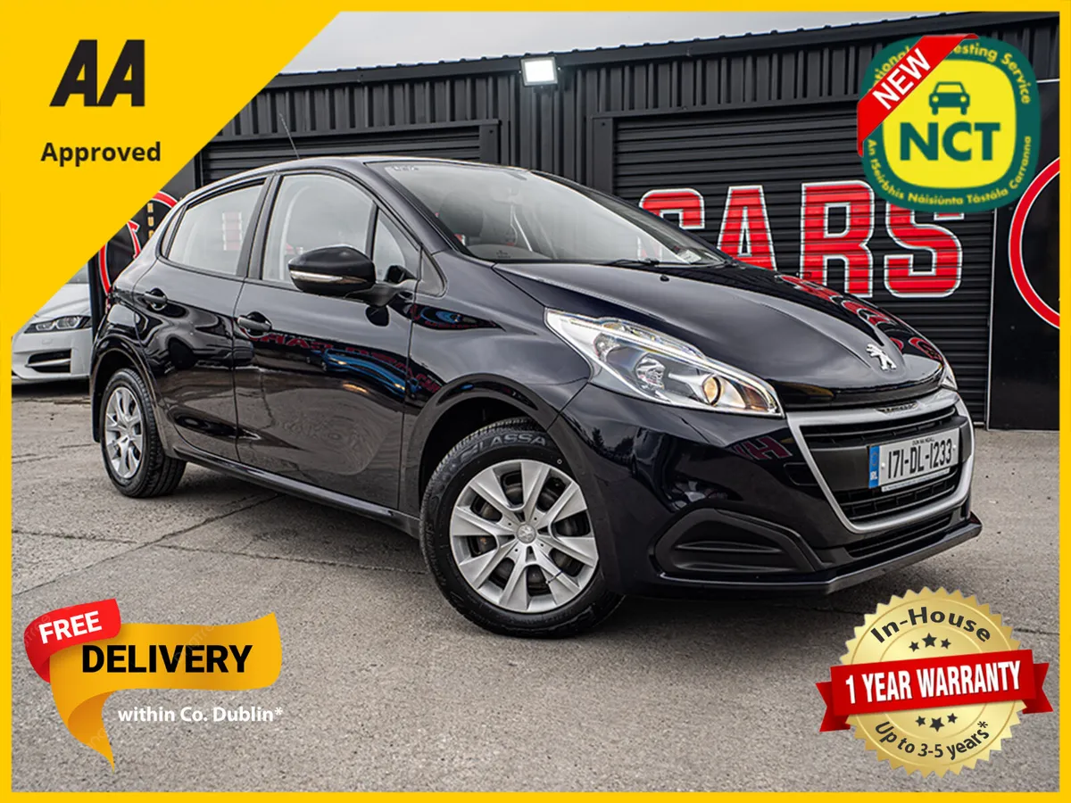 2017 Peugeot 208 1.6hdi/FSH/1 owner/1yr warranty - Image 1
