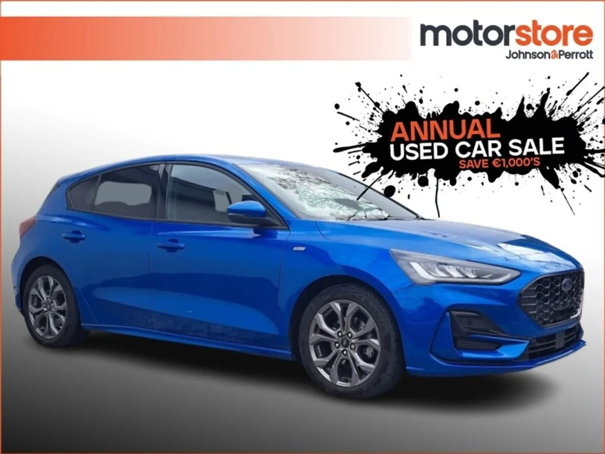 Ford Focus St-line 1.0 Petrol AS New. - Image 1