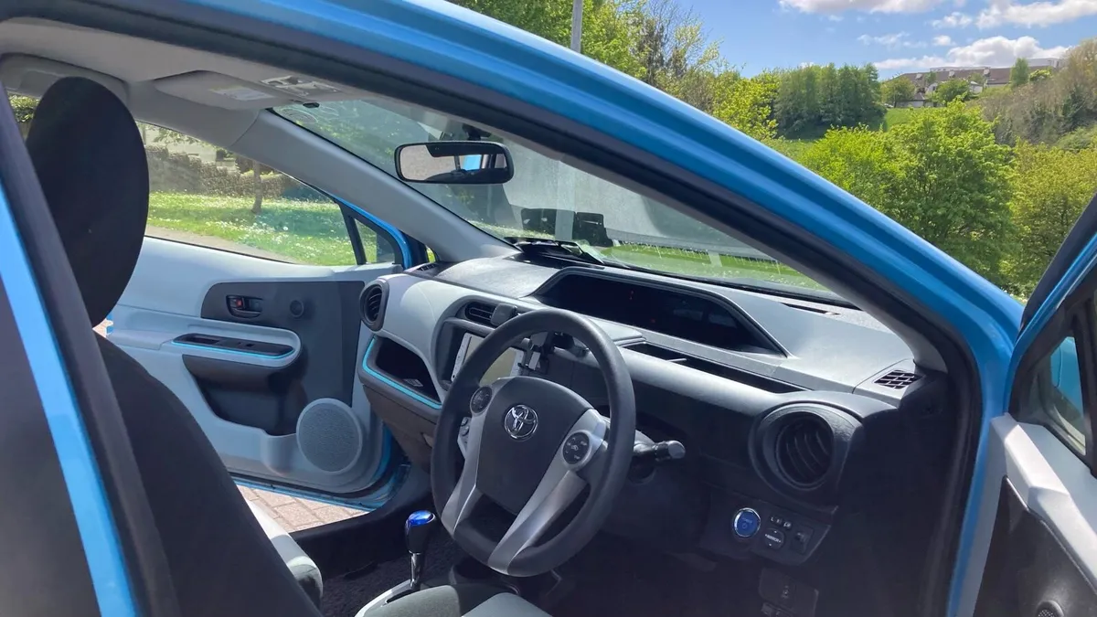 Toyota Aqua 2013 automatic hybrid low mileage - Image 1