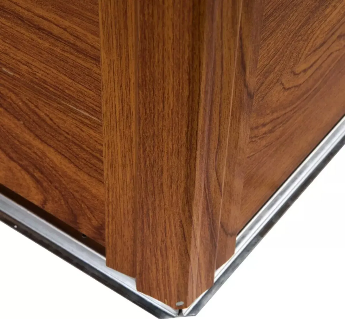 Heavy duty metal shed 6ftx9ft cladding finish - Image 4