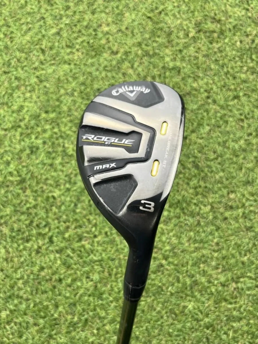CALLAWAY ROGUE ST MAX HYBRID / #3 18° / STIFF - Image 2