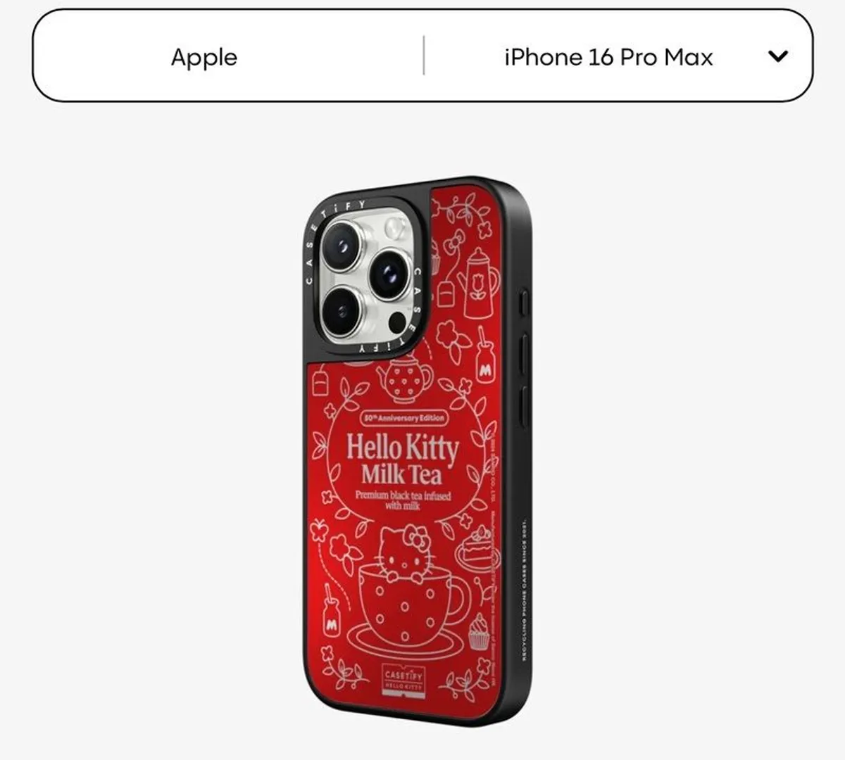 100% Casetify Hello Kitty Limited Iphone 16 pro Max case - Image 4