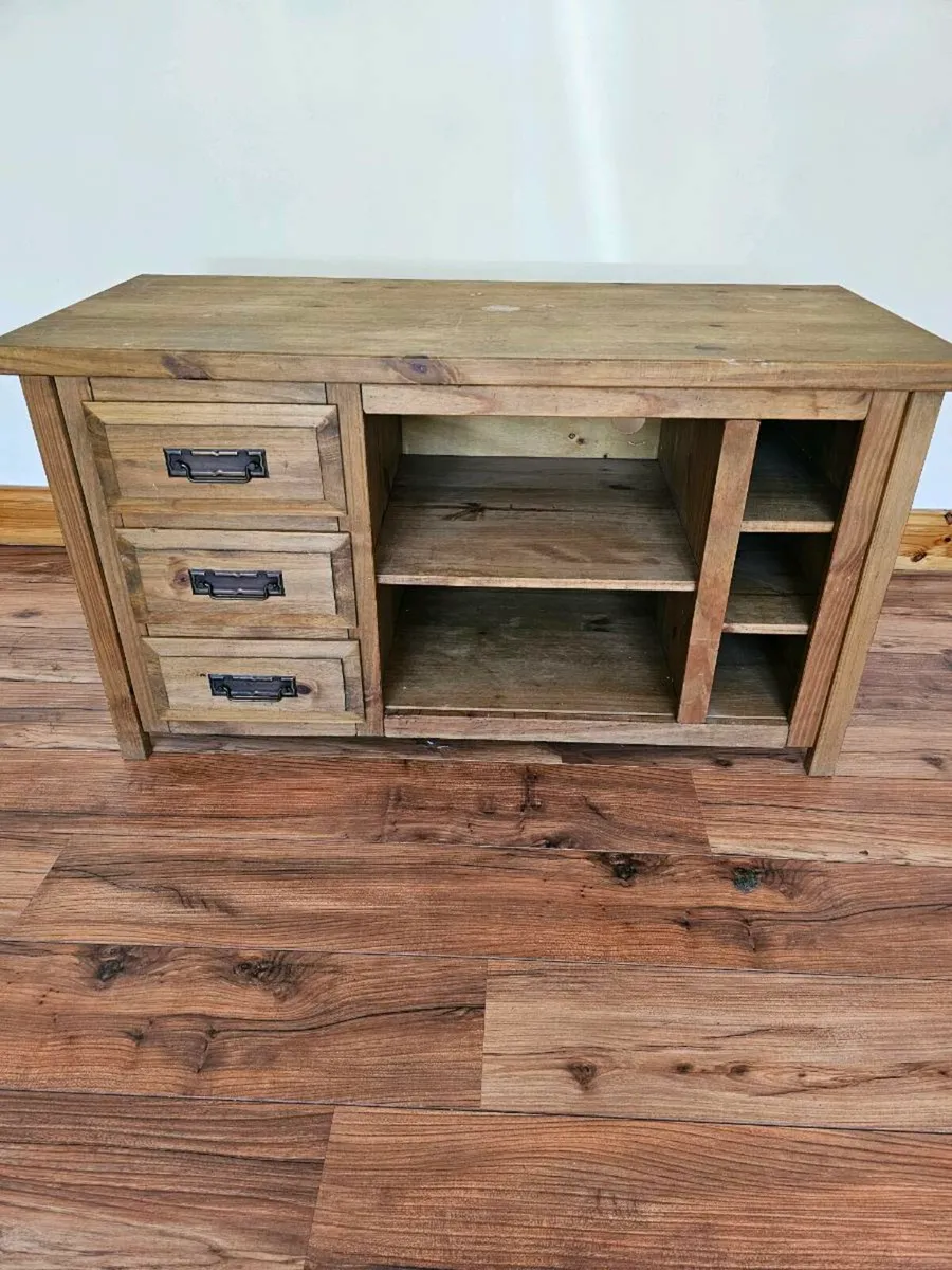 T.V unit, hall table, and stand - Image 1