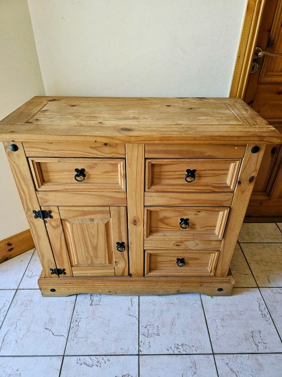 T.V unit, hall table, and stand - Image 2