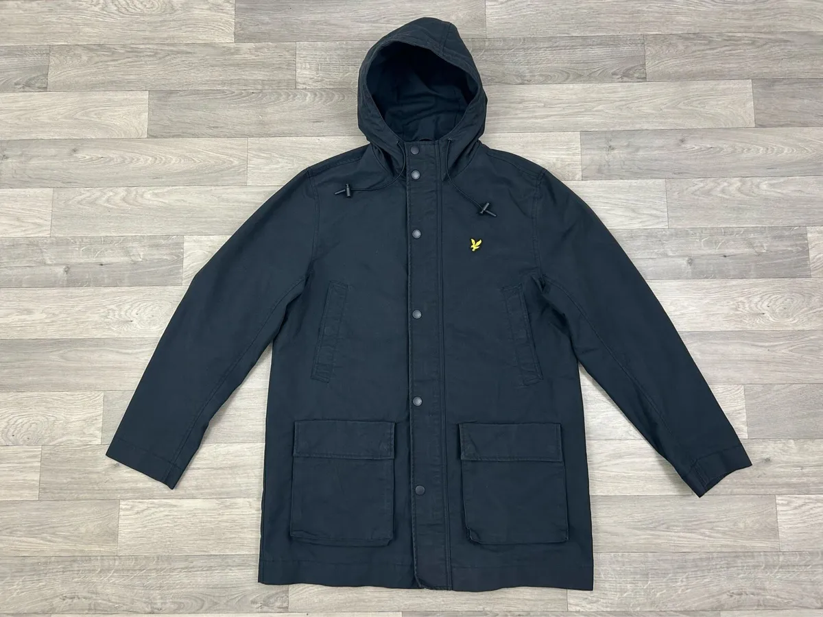 Lyle & Scott Parka Jacket Mens Medium - Image 1