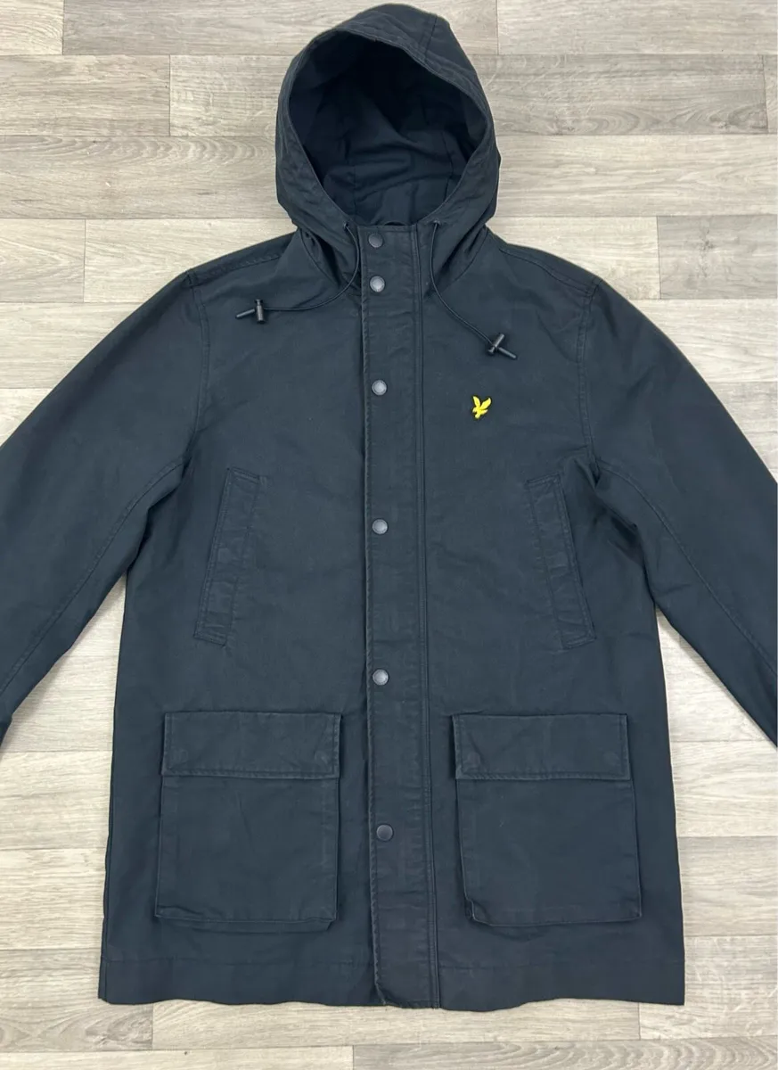 Lyle & Scott Parka Jacket Mens Medium - Image 2