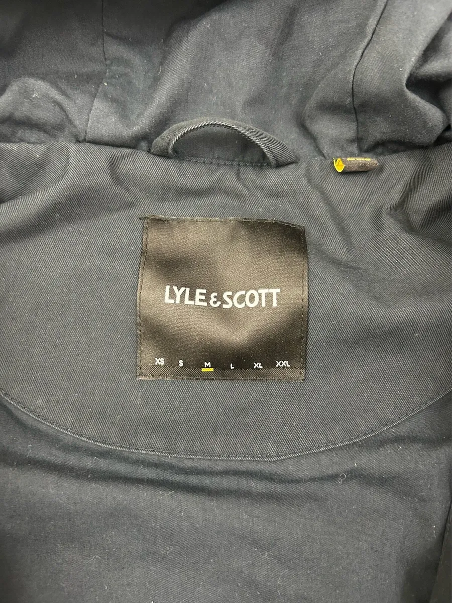 Lyle & Scott Parka Jacket Mens Medium - Image 4