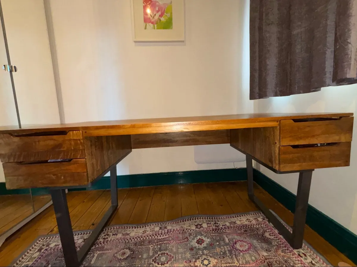 Caseys Wood Desk- needs to go this week!!!! - Image 2
