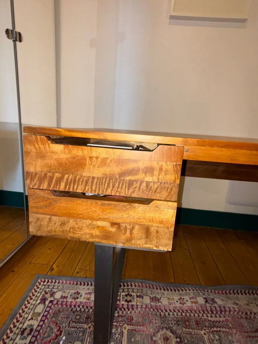 Caseys Wood Desk- needs to go this week!!!! - Image 4