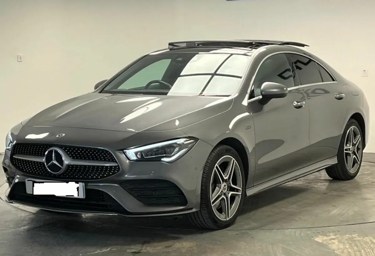 TOP SPEC Mercedes AMG CLA 250e 2021 P. Plus – Grey - Image 1