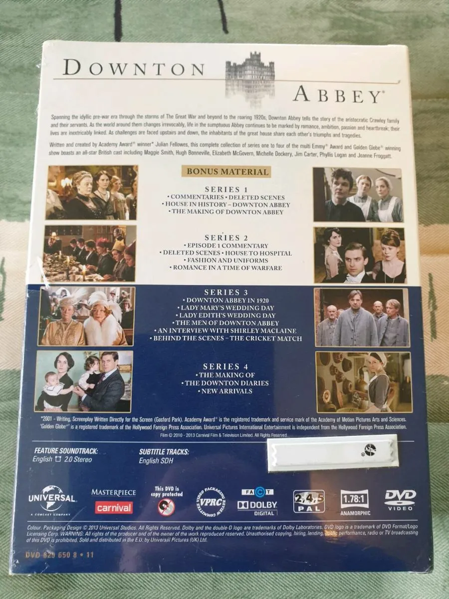 Downton Abbey Season Series 1 to 4 DVD 2013 - Image 3