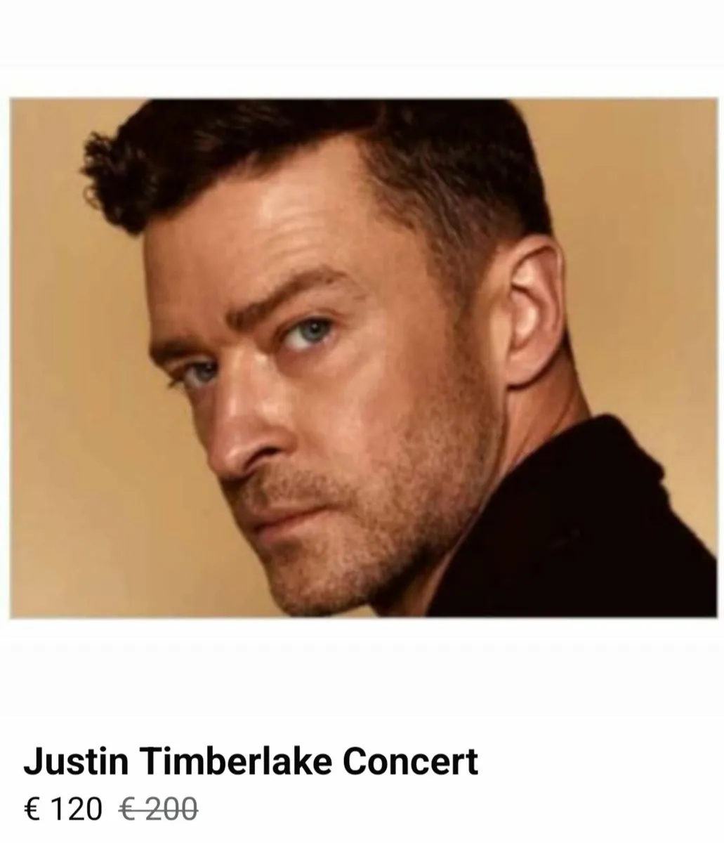Justin Timberlake Concert