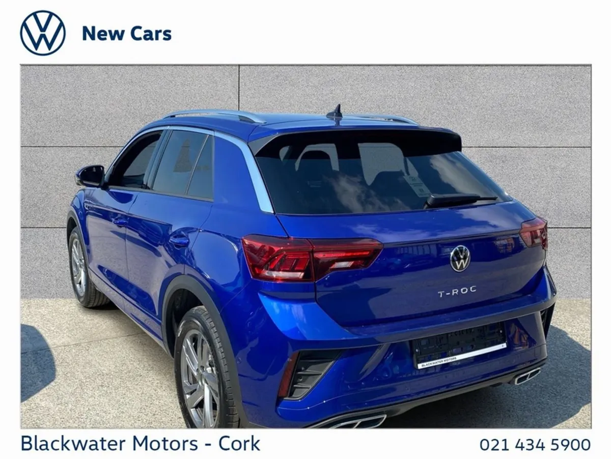 Volkswagen T-Roc 1.0tsi 116BHP R-line With Rear V - Image 4