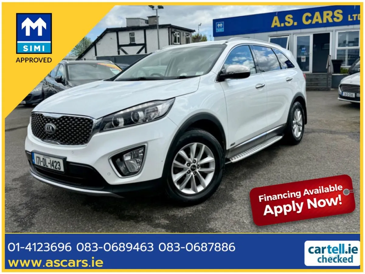 Kia Sorento EX 4x4 Irish SUV Reverse Camera SAT N - Image 1