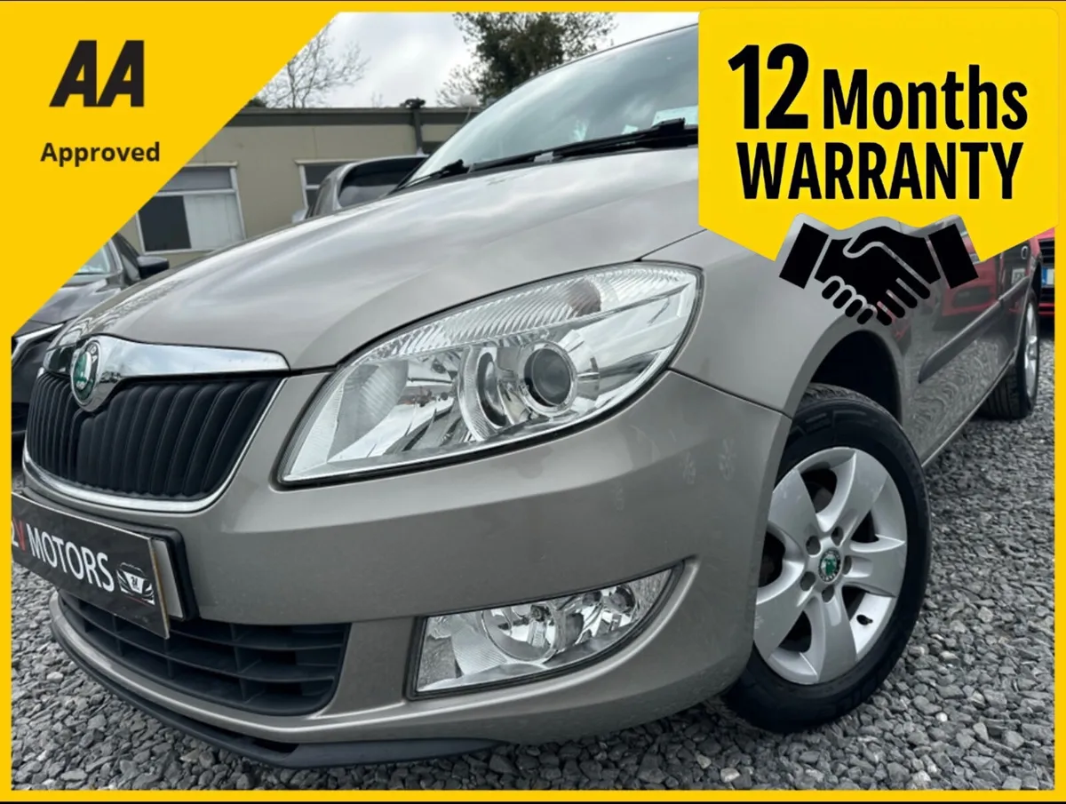 🔵 Skoda Fabia AMBITION 1.2 HTP 60BHP 4Dr  LOW KM - Image 1