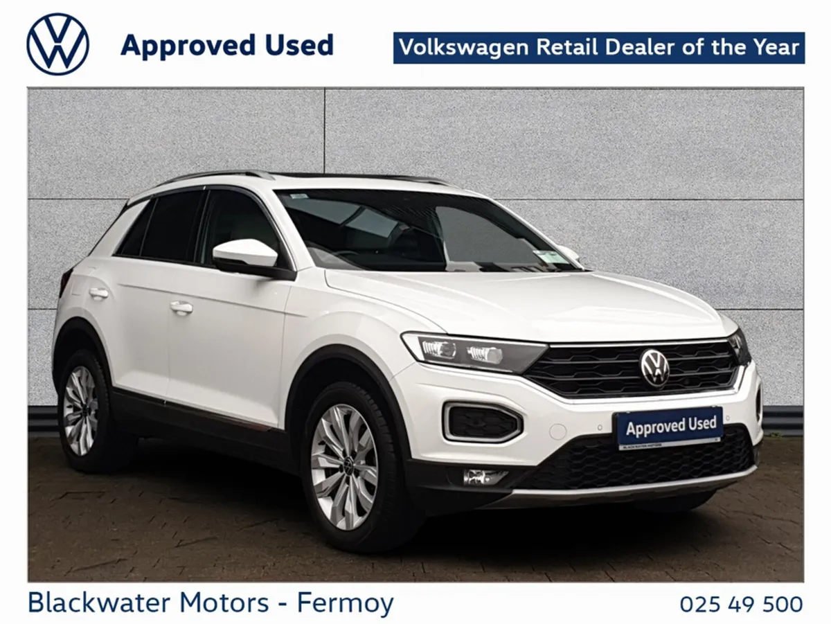 Volkswagen T-Roc 1.5TSI 150BHP SPORT WITH HEATED S - Image 1
