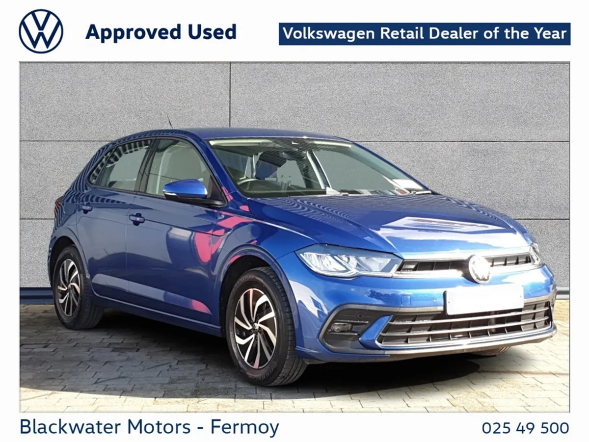 Volkswagen Polo 1.0TSI 95BHP 5DR LIFE WITH PARK DI - Image 1