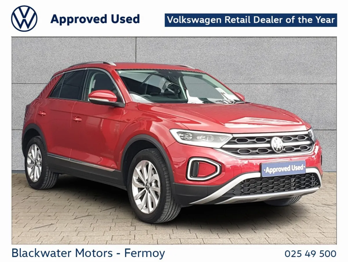 Volkswagen T-Roc 1.5TSI 150BHP STYLE AUTOMATIC WIT - Image 1