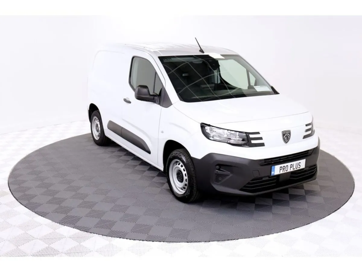 Peugeot Partner Pro Plus 1.5 Diesel 100HP 650kg - - Image 1