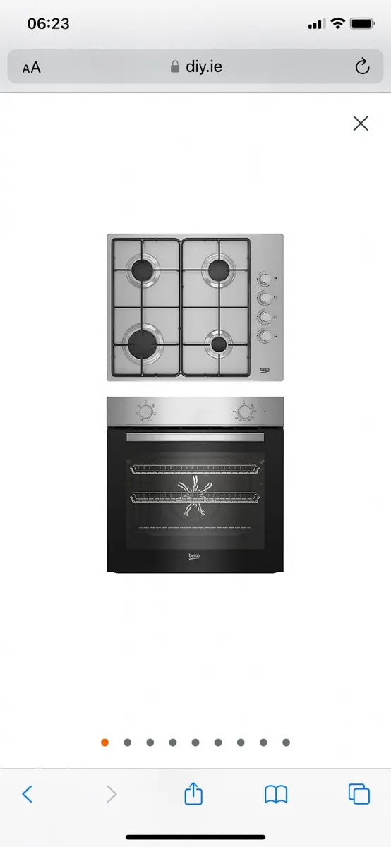 Oven & Gas hob pack - Beko - Image 1