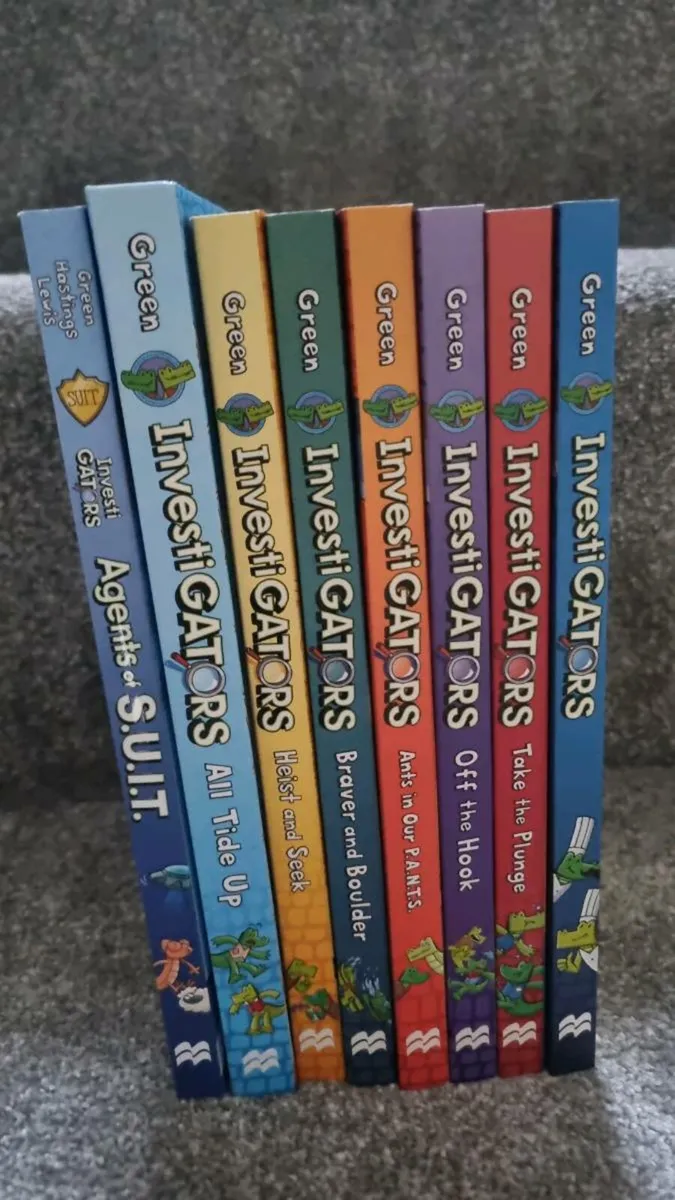 Investigators Books x 8 - Image 1