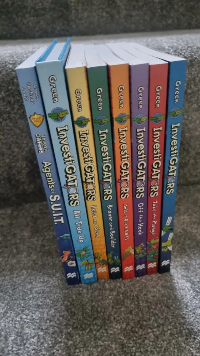 Investigators Books x 8 - Image 2