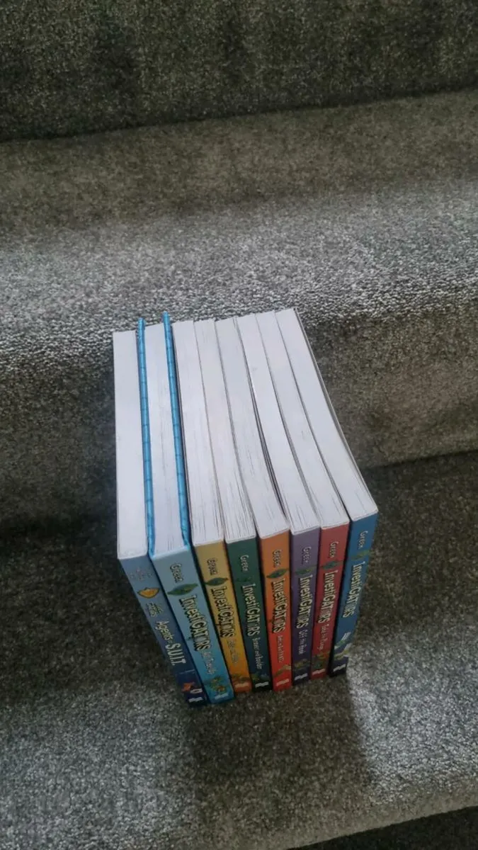 Investigators Books x 8 - Image 3