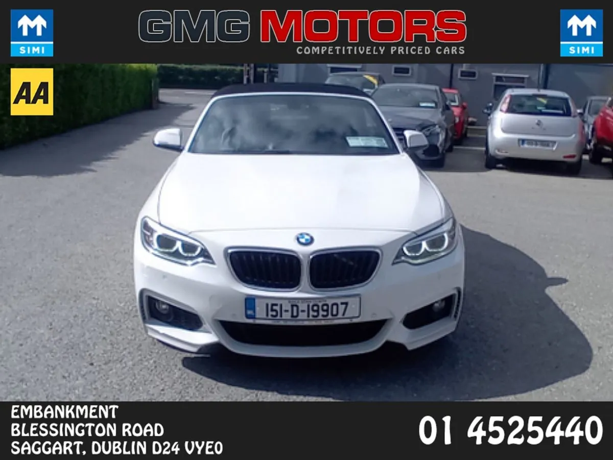 BMW 2 Series 220D M Sport Converitble Auto - Image 4